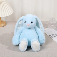 HKM-492307 Long Ears Plush Rabbit Doll - Soft Stuffed Animal for Kids, 11CM-30CM, Unisex, Ages 0-14+