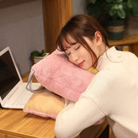 HKM-492371 Nordic Style Thickened Polyester Fiber Chair Cushion - Multi-Colored Plant Pattern