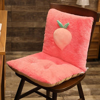 HKM-492371 Nordic Style Thickened Polyester Fiber Chair Cushion - Multi-Colored Plant Pattern