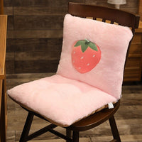 HKM-492371 Nordic Style Thickened Polyester Fiber Chair Cushion - Multi-Colored Plant Pattern
