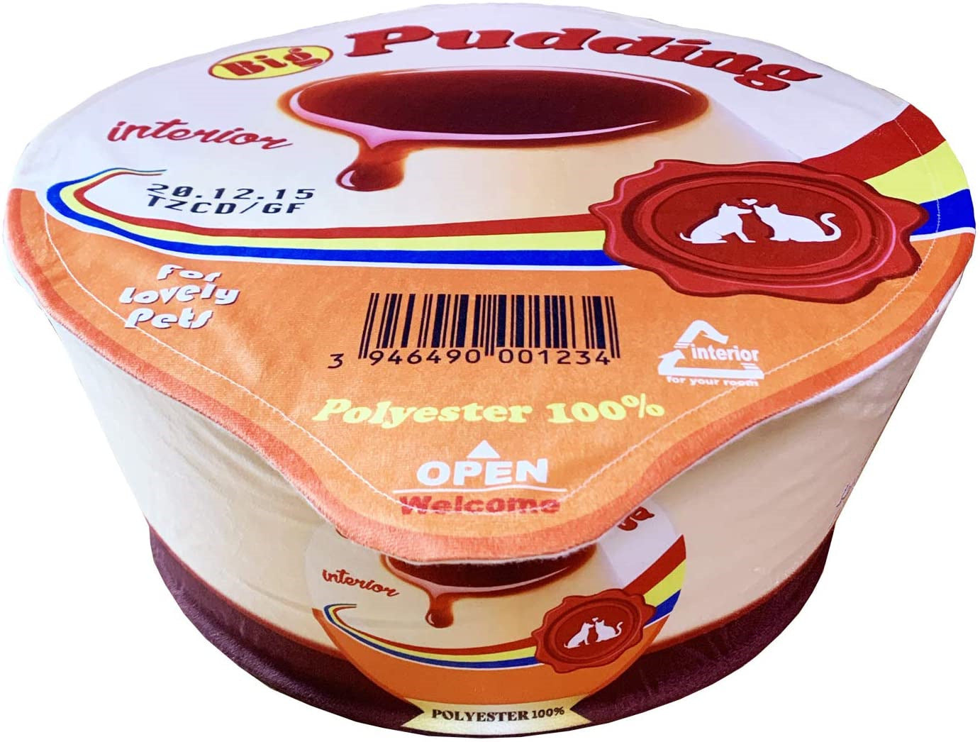 HKM-492819 Cozy Instant Noodle Barrel Pet House for Dogs and Cats