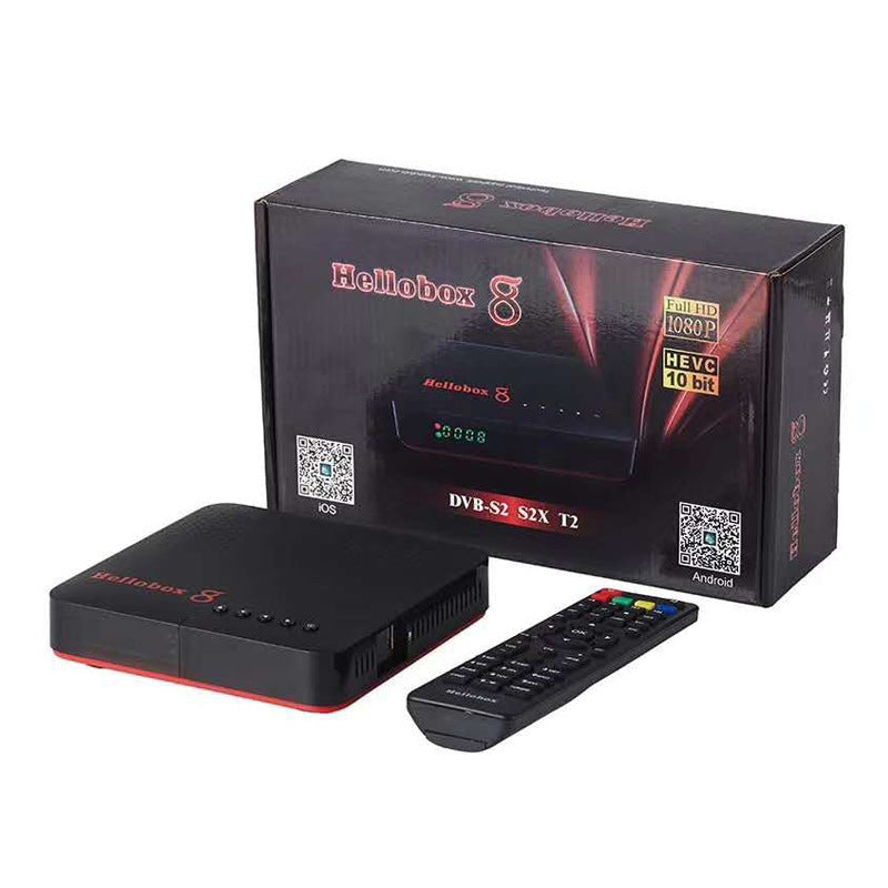 HKM-492819 Hellobox 8 Set-Top Box Network Player with HDMI 1.4a, USB2.0, and IR Receiver