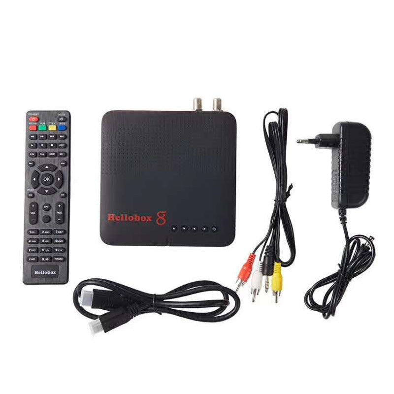 HKM-492819 Hellobox 8 Set-Top Box Network Player with HDMI 1.4a, USB2.0, and IR Receiver