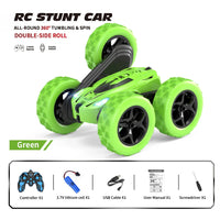 HKM-492883 4WD Double-Sided Swing Arm Remote Control Stunt Car with Expansion Wheel for Kids