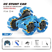 HKM-492883 4WD Double-Sided Swing Arm Remote Control Stunt Car with Expansion Wheel for Kids
