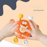 HKM-493203 Baby Finger Exercise Push-Pull Rattle Toy for Hand-Eye Coordination and Fidgeting Fun