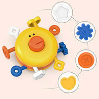 HKM-493203 Baby Finger Exercise Push-Pull Rattle Toy for Hand-Eye Coordination and Fidgeting Fun