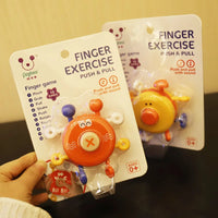 HKM-493203 Baby Finger Exercise Push-Pull Rattle Toy for Hand-Eye Coordination and Fidgeting Fun