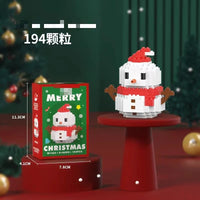 HKM-493459 Creative Christmas Building Block Set for Kids - DIY Construction Toy for All Ages