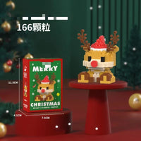 HKM-493459 Creative Christmas Building Block Set for Kids - DIY Construction Toy for All Ages