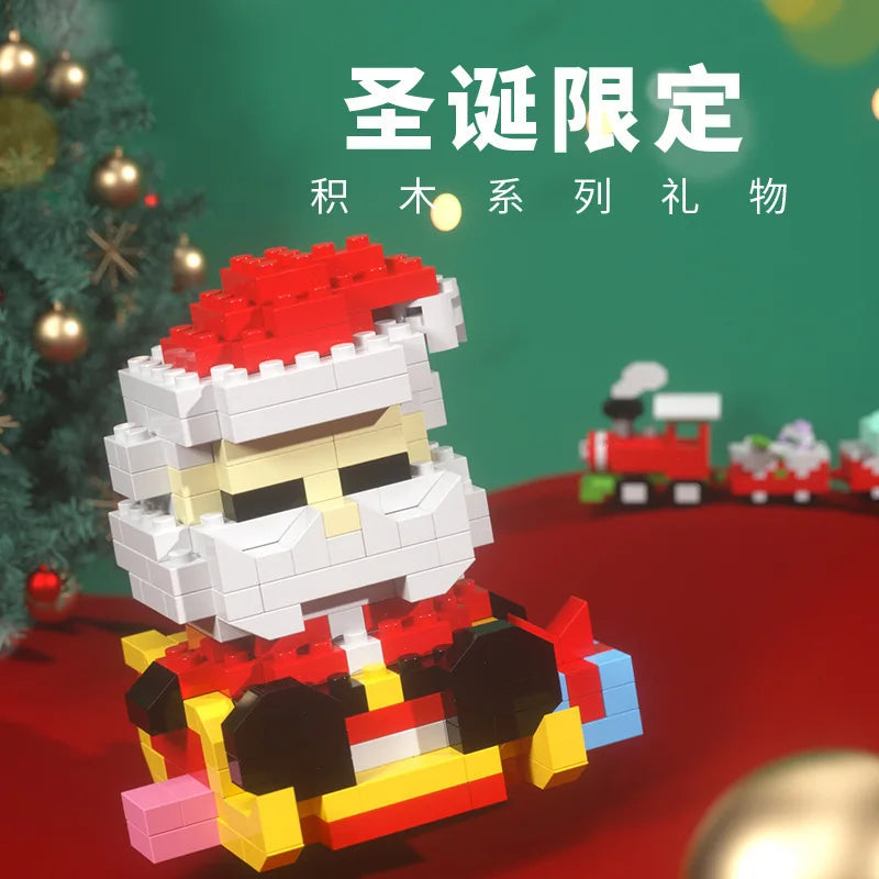 KTX-493459 Creative Christmas Building Block Set for Kids - DIY Construction Toy for All Ages