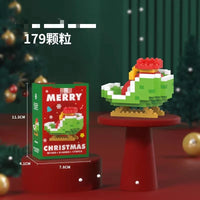HKM-493459 Creative Christmas Building Block Set for Kids - DIY Construction Toy for All Ages