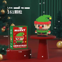 HKM-493459 Creative Christmas Building Block Set for Kids - DIY Construction Toy for All Ages