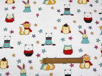 HKM-493459 Twill Cotton Fabric for Bedding and Curtains - 100% Cotton, 160cm Width, Perfect for Spring/Summer