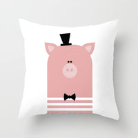 HKM-493907 Star Moon Cartoon Pillowcase - 45x45cm Decorative Cushion Cover