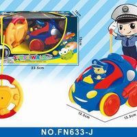 HKM-494035 Cartoon Space Doll Remote Control Car for Kids - Mini Electric Vehicle, Indoor/Outdoor RC Toy