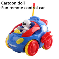 HKM-494035 Cartoon Space Doll Remote Control Car for Kids - Mini Electric Vehicle, Indoor/Outdoor RC Toy
