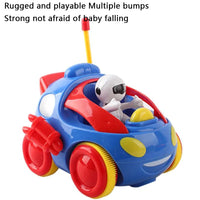 HKM-494035 Cartoon Space Doll Remote Control Car for Kids - Mini Electric Vehicle, Indoor/Outdoor RC Toy