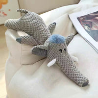 HKM-494227 Pet Supplies Plush Toy Molar Long Lasting Corduroy Sounding Doll