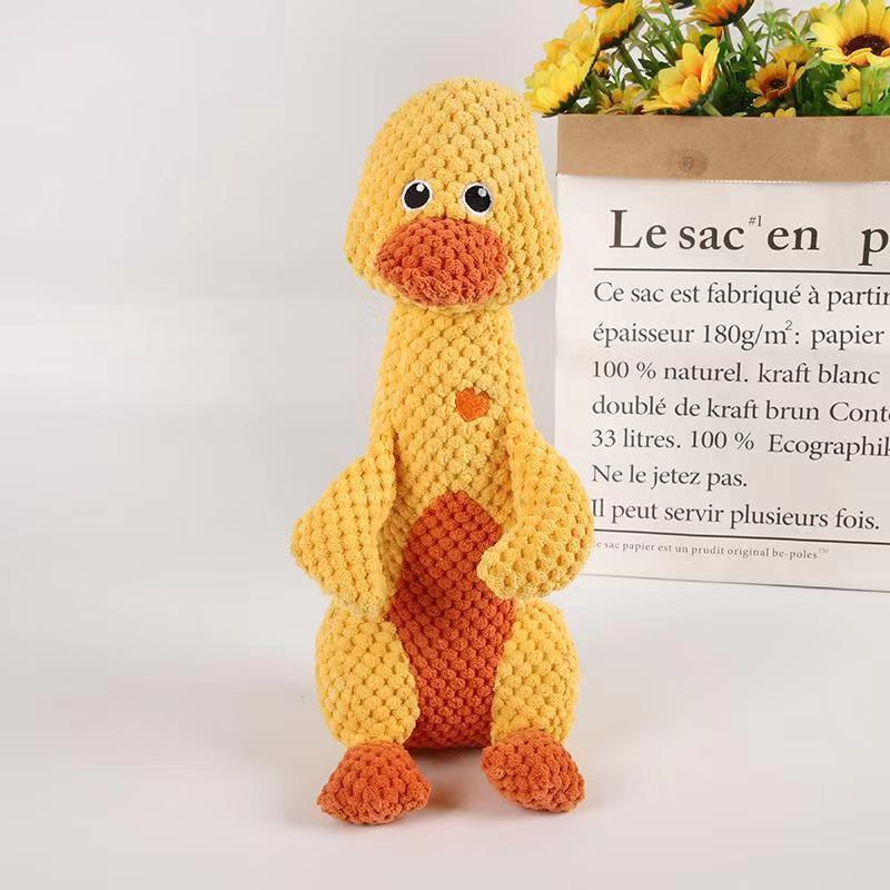 HKM-494227 Pet Supplies Plush Toy Molar Long Lasting Corduroy Sounding Doll