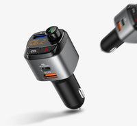 HKM-494355 Bluetooth Car Player with Fast Charging, One-Click BASS, Voice Assistant & 64GB U Disk Support