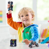 HKM-494355 Transforming 3D Magnetic Infinity Cube Puzzle - Stress Relief Fidget Toy