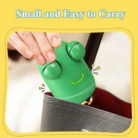 HKM-494419 Green Eye Bouncing Worm Squeeze Toy for Kids - Fun Novelty Gift for Ages 2 and Up