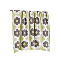HKM-494611 Cozy Chenille Cotton Sunflower Throw Blanket - 130x160cm