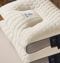 HKM-494739 Natural Cloud Latex Cervical Pillow - Antibacterial, Anti-Mite, Various Heights Available