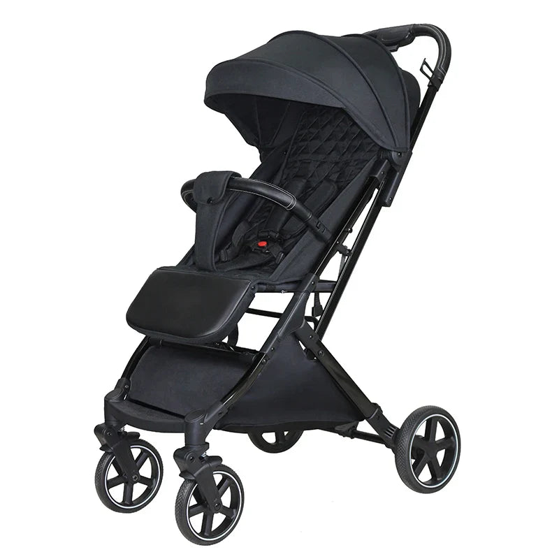 KTX-494803 Adjustable Baby Stroller for 0-3 Years with Shock Absorption Wheels and Customized Backrest/Leg Rest