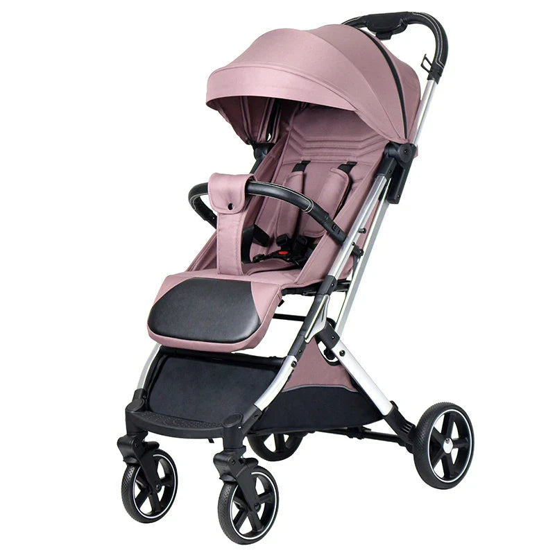 KTX-494803 Adjustable Baby Stroller for 0-3 Years with Shock Absorption Wheels and Customized Backrest/Leg Rest
