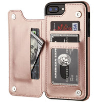 HKM-494867 Stylish Mobile Phone Case with Card Slots for Various Models