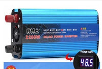 HKM-495123 500W/1200W/2200W Power Converter - 12V/24V/48V to 220V Vehicle Inverter for Home Use