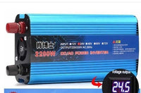 HKM-495123 500W/1200W/2200W Power Converter - 12V/24V/48V to 220V Vehicle Inverter for Home Use