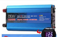 HKM-495123 500W/1200W/2200W Power Converter - 12V/24V/48V to 220V Vehicle Inverter for Home Use