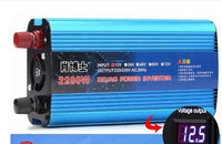 HKM-495123 500W/1200W/2200W Power Converter - 12V/24V/48V to 220V Vehicle Inverter for Home Use