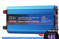 HKM-495123 500W/1200W/2200W Power Converter - 12V/24V/48V to 220V Vehicle Inverter for Home Use
