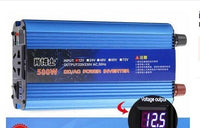 HKM-495123 500W/1200W/2200W Power Converter - 12V/24V/48V to 220V Vehicle Inverter for Home Use