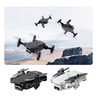 HKM-495187 Foldable 4CH RC Quadcopter Drone with HD Camera, Fixed Height, Headless Mode, and Gesture Control