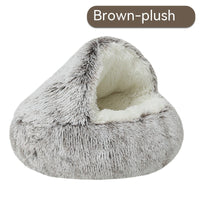 HKM-495315 Pet Cat Bed Semi Enclosed Dog House