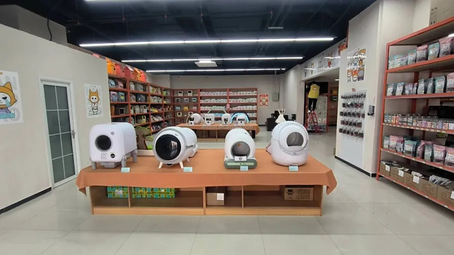 KTX-495379 Smart App-Controlled Automatic Self-Cleaning Cat Litter Box with Electronic Functionality