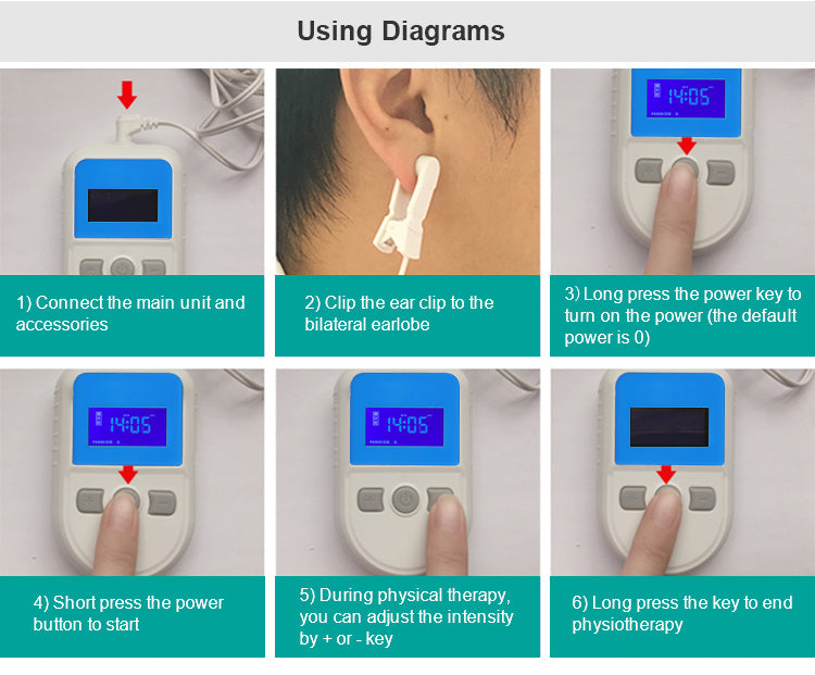 HKM-495443 Low Frequency Pulse Therapy Device for Improved Sleep Quality