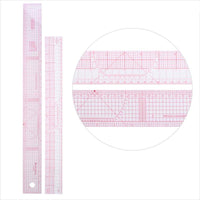 HKM-495699 Multi-Function Curve Ruler Set, 62 cm Cutting Ruler for Precision Measurement