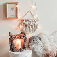 HKM-495763 Hand-Woven Nordic Cotton Tapestry Wall Decoration for Home and Weddings