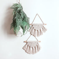 HKM-495763 Hand-Woven Nordic Cotton Tapestry Wall Decoration for Home and Weddings