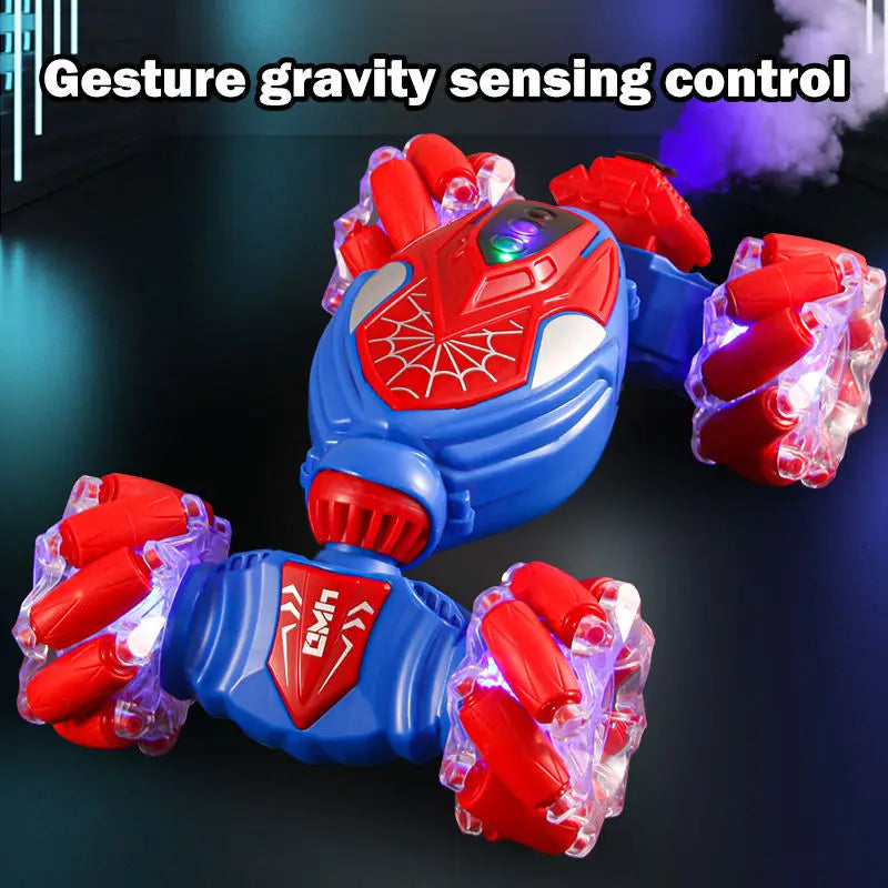 HKM-495763 High-Speed 2.4G Gesture Remote Control Drift Spray Stunt Car for Kids, Ages 5 and Up