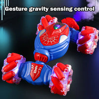 HKM-495763 High-Speed 2.4G Gesture Remote Control Drift Spray Stunt Car for Kids, Ages 5 and Up