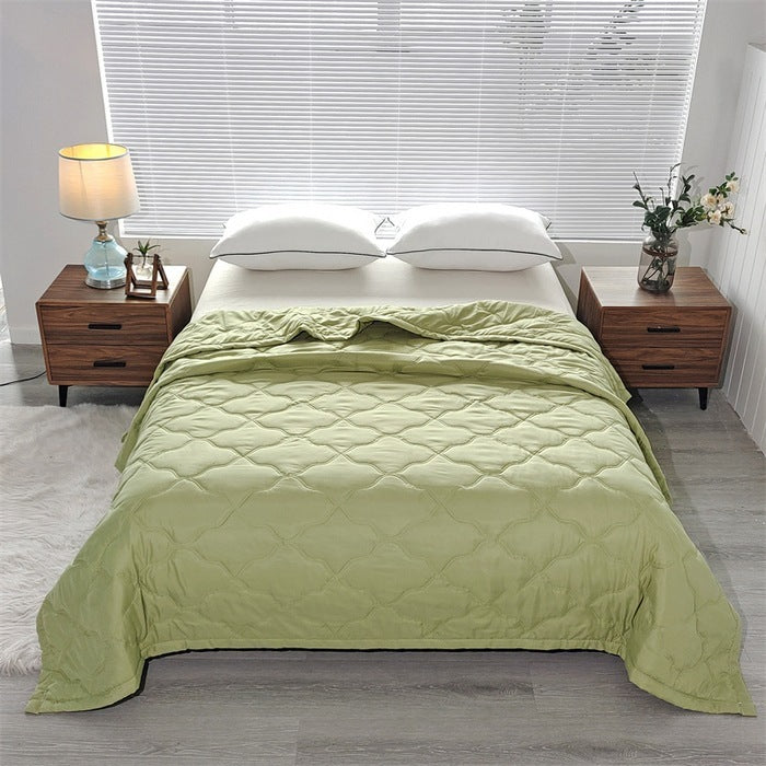 HKM-496083 Washed Cotton Summer Quilt – Lightweight Air Conditioning Blanket in Multiple Sizes