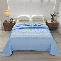 HKM-496083 Washed Cotton Summer Quilt – Lightweight Air Conditioning Blanket in Multiple Sizes