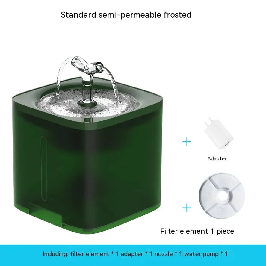 KTX-496531 Automated 2L Cat and Dog Water Dispenser with Quiet Operation and Sensor Function